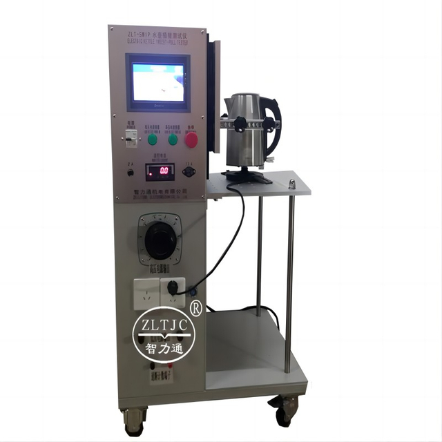 Koordlose ketel-inset-trek-toetstoerusting vir IEC60335-2-15